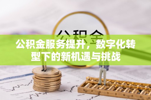 句容公积金服务提升，数字化转型下的新机遇与挑战
