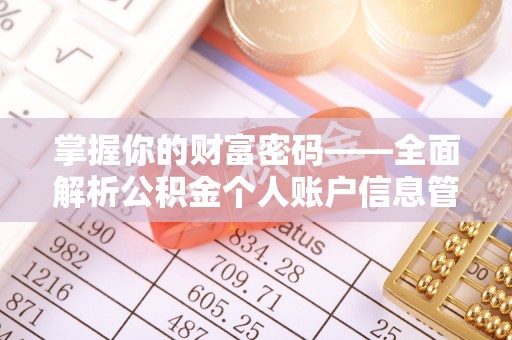 句容掌握你的财富密码——全面解析公积金个人账户信息管理与优化